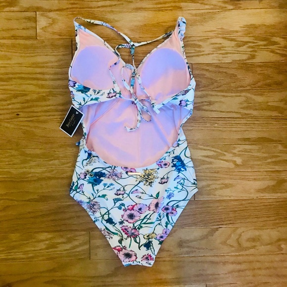 NWT JUICY COUTURE BLACK LABEL ONE PIECE SIZE M - Picture 4 of 8